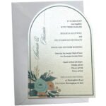 Arch Wedding Invite 11 - Muslim Invitation Card