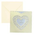NLC 01 Ivory Wedding Invitation Cards